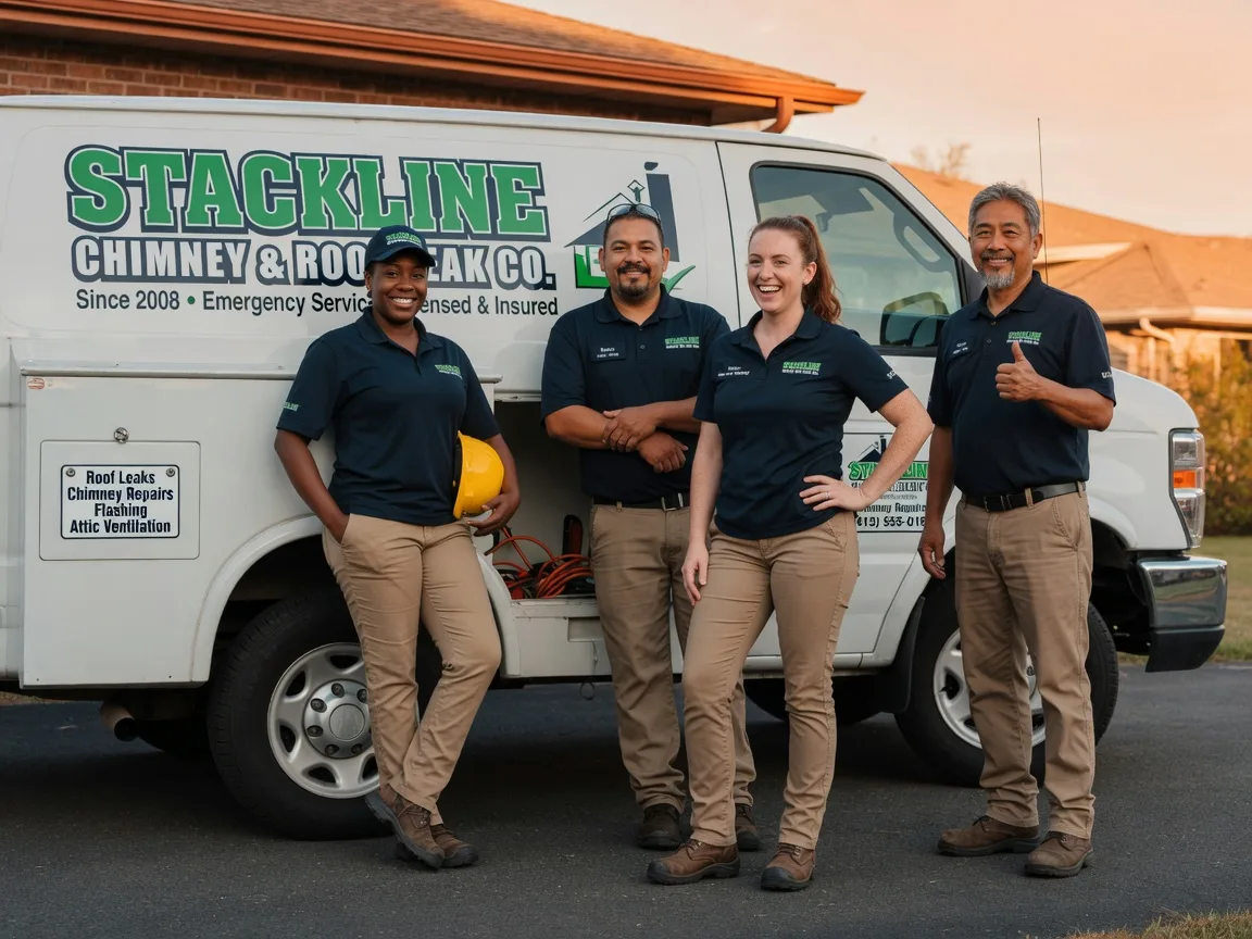 Chimney flashing repair company in Union City, TN